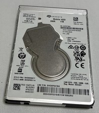 Seagate Mobile 1TB, Internal, 5400 RPM, 2.5