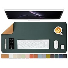 Cork Desk Mat - Dual-Sided Desk Pad for Office and Home - Desk Organization and picture