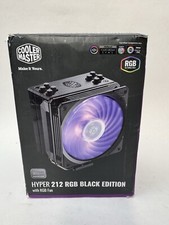 Cooler Master Hyper 212 RGB Black Edition CPU Air Cooler, SF120R RGB Fan, picture