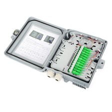 FTTH Outdoor 12 Core Fiber Optic SC APC Adapter Pigtails Fiber Optic Splice Box picture