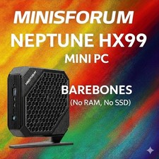 MINISFORUM HX99G Mini PC, BAREBONES, AMD Ryzen 9 6900HX, RX 6600M- STEAM MACHINE picture