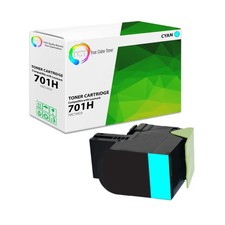 TCT 701H 70C1HC0 Cyan For Lexmark CS310 CS410 CS510 Prem Compatible Toner picture