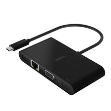 Belkin USB-C Multimedia + Charge Adapter Model AVC004BK-BL picture