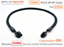 ⚡️16AWG PCI-E GPU 6P Cable for EVGA SuperNOVA GA 850W 750W 650W 550W-70cm/27inch picture