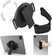 Tablet Stand with Hand Strap - Universal Tablet Hand Strap Holder & Loop Fasteni picture