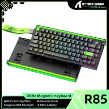 ATTACK SHARK R85 HE Rapid Trigger Keyboard Magnetic Switch with Custom Lightbox picture