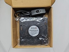 WDERAIR 120mm x 32mm Dual Ball EC Centrifugal Blower Fan AC 110V 115V 120V 220V picture