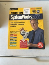 Sealed NORTON SYSTEM WORKS 2000 Version 3.0 SYMANTEC WINDOWS 95 98 picture
