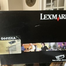 Lexmark Genuine/Original Black Laser Toner Cartridge 64415XA for T644 picture