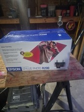 Epson Stylus Photo R200 Inkjet Print Direct on CD/DVD New CD tray never used picture