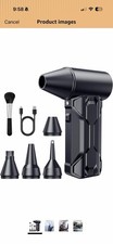 Compressed Air Duster, 110000 RPM High-Speed Electric Air Duster with Brushless picture