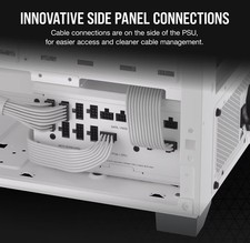 CORSAIR RM1000X SHIFT 80 PLUS GOLD FULLY MODULAR ATX POWER SUPPLY 1000 -  WHITE picture