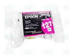 Genuine Epson 127 Magenta Ink Cartridge NX625 WF7010 WF7510 WF7520 WF3520 WF3540 picture