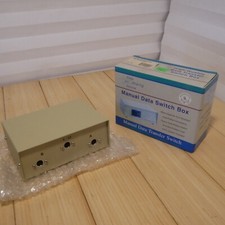 NOS Vintage 8 Pin Serial Mini Din 8 AB Data Rotary Switchbox Macintosh DW-8AB picture