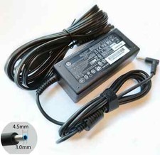 NEW Genuine 90W HP AC Adapter Charger blue tip 19.5V 4.62A Pavilion 710413-001 picture