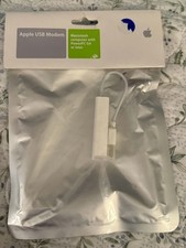 Apple USB Modem MA034Z/A New Sealed Vintage Mac PowerPC G4 56k Dial-Up picture