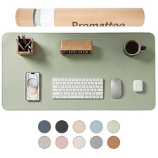 Extra Large Desk Mat for Office, Non-Slip Waterproof 23.6