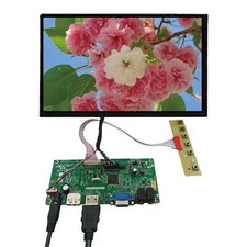 HD DP VGA LCD Controller Board 10.1inch N101ICG 1280X800 400nit IPS LCD Screen picture