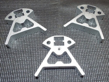 QTY3 KOSSEL DELTA SILVER ALUMINIUM CORNER FITTING BRACE FRAME VERTICAL BASE SET picture