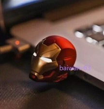 Marvel Iron Man USB Flash Drive MK46 Movable LED High-speed 32G 64G 128G Gift picture