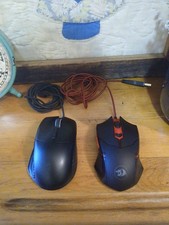Lot Of Wired Gaming Mouse Razer Basilisk RZ01-0233 &RED DRagon S101-3 picture