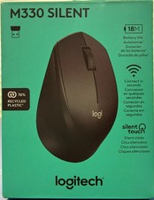 Logitech - M330 - SILENT PLUS Wireless Mouse, 2.4GHz - Black picture