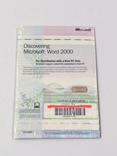 Discovering Microsoft Word 2000 w/Product Key CD-ROM Software Application picture
