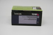Genuine Lexmark 70C10M0 Toner (LEX-701M) 1000 Page-Yield Magenta  picture