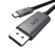 uni USB-C to DisplayPort Cable 4K 60Hz 6ft 1.8m Thunderbolt 3 Type-C to DP Cord picture