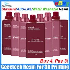 【Buy 4，Pay 3！】Geeetech Standard/ABS-Like/Washable Resin 1kg For Resin 3D Printer picture