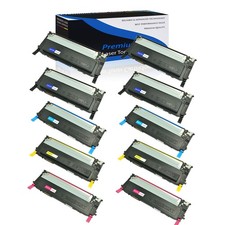 10PK CLT-K409S Black C Y M Toner For Samsung CLP-315 CLP-315w CLP-315k CLX-3175 picture