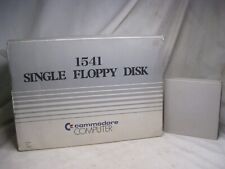 vintage Commodore Computer 1541 SINGLE FLOPPY DISK Japan mfg. w/ box & software picture