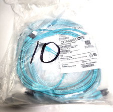 10ct - CommScope FDXLCSC42-MXF010 1.6mm OM4 LC/UPC to SC/UPC 10-foot Fiber Patch picture