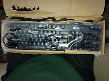 DELL SK-8115 KEYBOARD, USB, BLACK, cleaned & TESTED lot of 10. picture