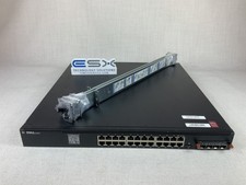 Dell N4032 24 Port 10GBASE-T Networking Switch w/ 4x 10G SFP+, 2x PSU, Rails picture