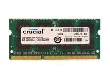 Crucial 4GB PC3-12800 DDR3-1600MHz Laptop Memory P/N:CT51264BF160B.M16FKD Tested picture