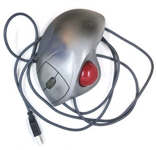 LOGITECH T-BB18 TrackMan Wheel Marble Mouse USB Corded Trackball Ball picture