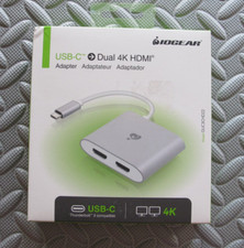 IOGEAR USB-C to 4K Dual HDMI Adapter GUC3CHD22 picture