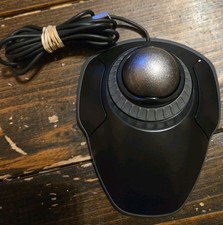 💥Kensington K75327 Orbit Smooth Trackball Scroll Ring Marble Mouse M01555 Testd picture