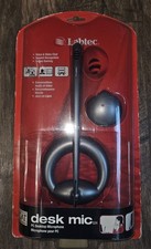 NEW SEALED Labtec Desk Mic 524 Desktop Microphone - New in package. picture