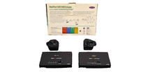 Belkin OmniView PS/2 CAT5 KVM Extender Switch F1D084 Receiver & Transmitter NEW picture