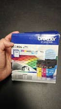 Open Box Brother LC406 3pk Ink Cartridges Cyan Mag & Yellow Sealed Bags Exp01/29 picture