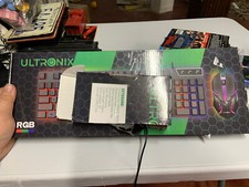 Ultronix RGB Keyboard and Mouse - Open Box / Dead Stock picture