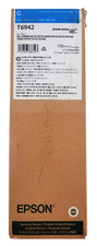 Epson T6942 Cyan UltraChrome XD Ink Cartridge 700ml Rough Box  Exp: 03-2029 picture