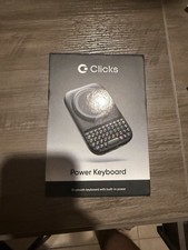 Clicks Power Keyboard - Black - New In Sealed Box picture