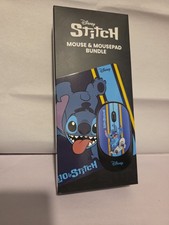 Disney Stitch Wireless, Mousepad and Mouse Combo New Disney picture