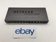 Netgear ProSafe GS108P 8-Port Gigabit  PoE Ethernet Switch FREE S/H picture