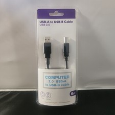 Infinitive USB-A To USB-B Cable USB 2.0 6FT SEALED NEW   picture