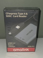 New & Sealed Amalink CFexpress Type B & SDXC Card Reader - NIB picture