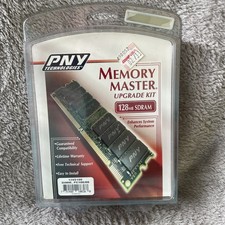 PNY Technologies 128MB SDRAM Memory Master Upgrade Kit for Desktop 128S100 PC100 picture
